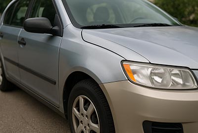 Uneven panel gaps or mismatched pain